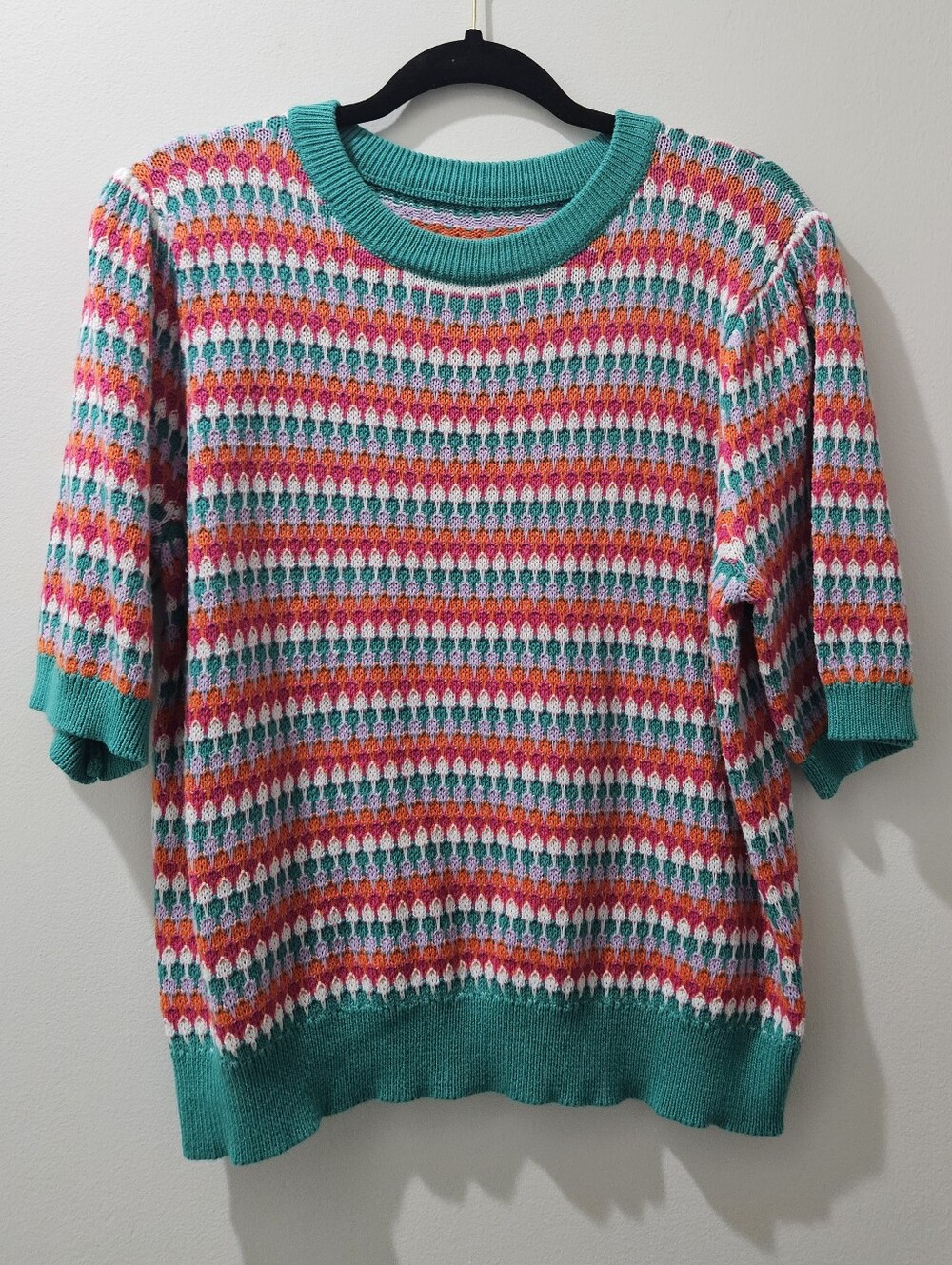 Multi-colored, Light Woven Sweater, Women's Wizards XL